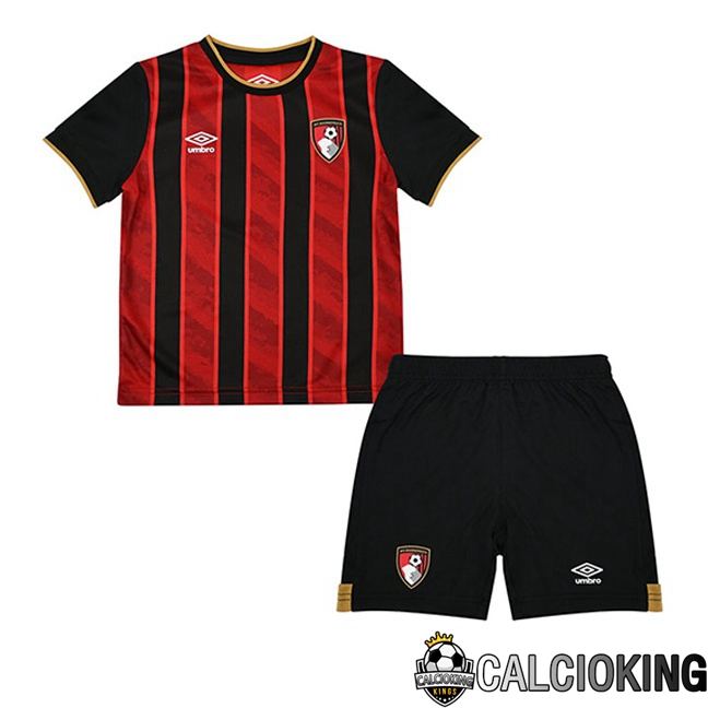 Maglie Calcio AFC Bournemouth Bambino Prima Rosso 2025/2026