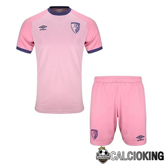 Maglie Calcio AFC Bournemouth Bambino Terza Rosa 2025/2026