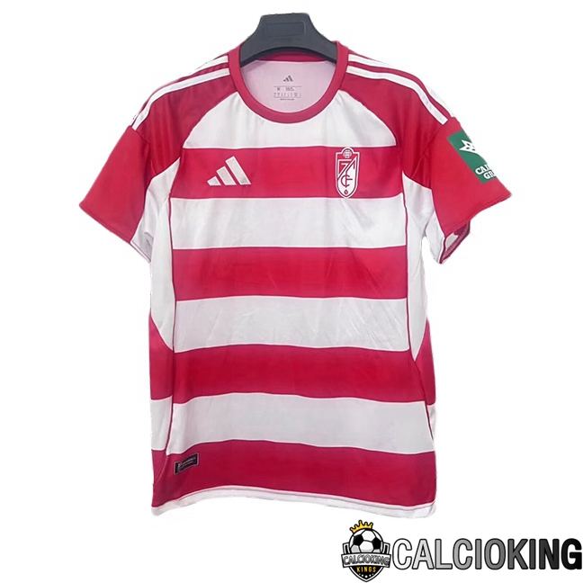 Maglie Calcio Granada CF Prima Rosso Bianco 2025/2026