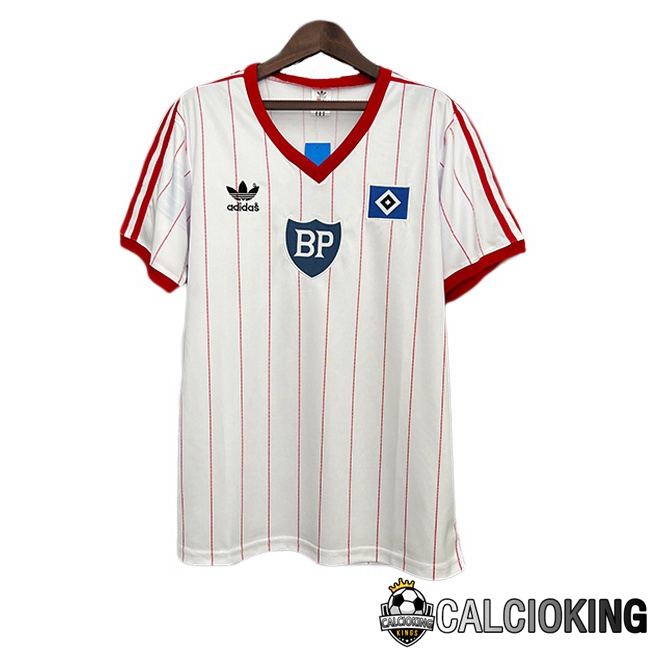 Maglie Calcio Hamburger SV Retro Prima Bianco 1983-1984