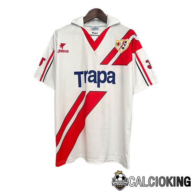 Maglie Calcio Rayo Vallecano Retro Prima Rosso Bianco 1997-1998