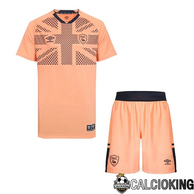 Maglie Calcio Le Havre AC Bambino Seconda Rosa 2025/2026