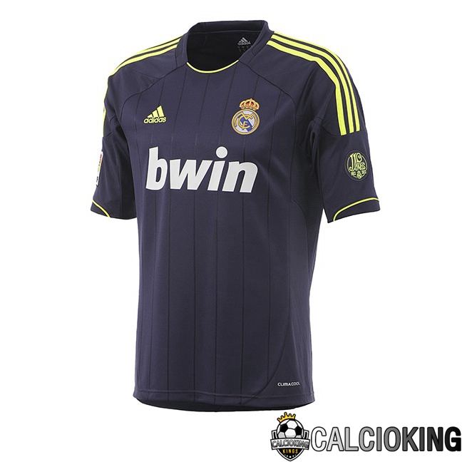 Maglie Calcio Real Madrid Retro Seconda Nero 2012-2013