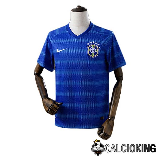 Comprare Maglia Calcio 2025 2026 2027 Personalizzazione,Tuta Da Calcio,Maglie De Calcio Retro Online | Maglie Calcio Brasile Retro Seconda Blu 2014