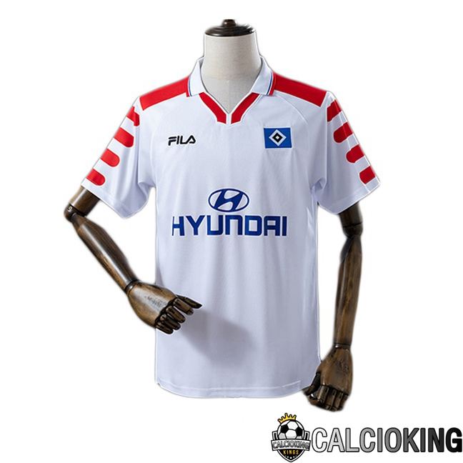 Maglie Calcio Hamburger SV Retro Prima Bianco 1998-1999