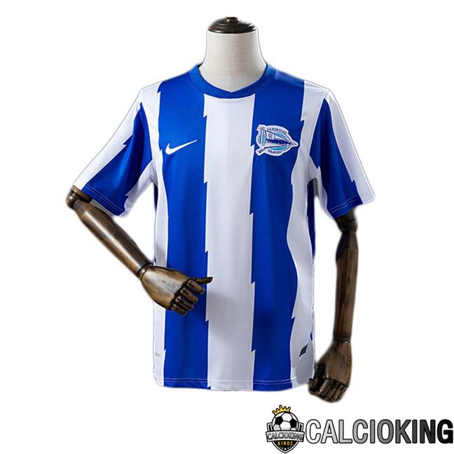Maglie Calcio Deportivo Alaves Retro Prima Bianco Blu 2011-2012