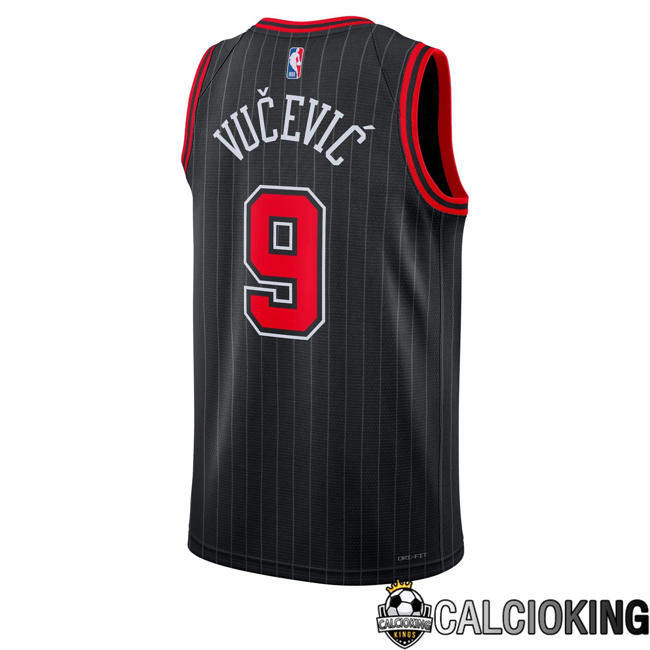 Maglia Chicago Bulls Jordan Statement Edition Swingman - Nera - Nikola Vučević - Unisex