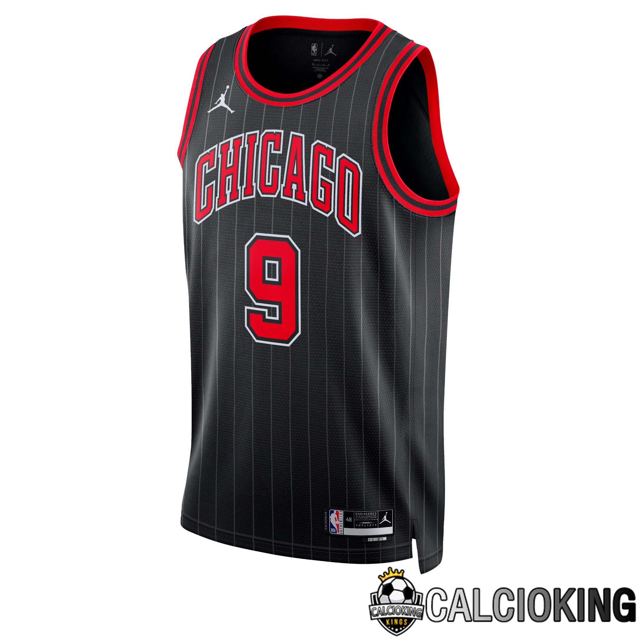 Maglia Chicago Bulls Jordan Statement Edition Swingman - Nera - Nikola Vučević - Unisex