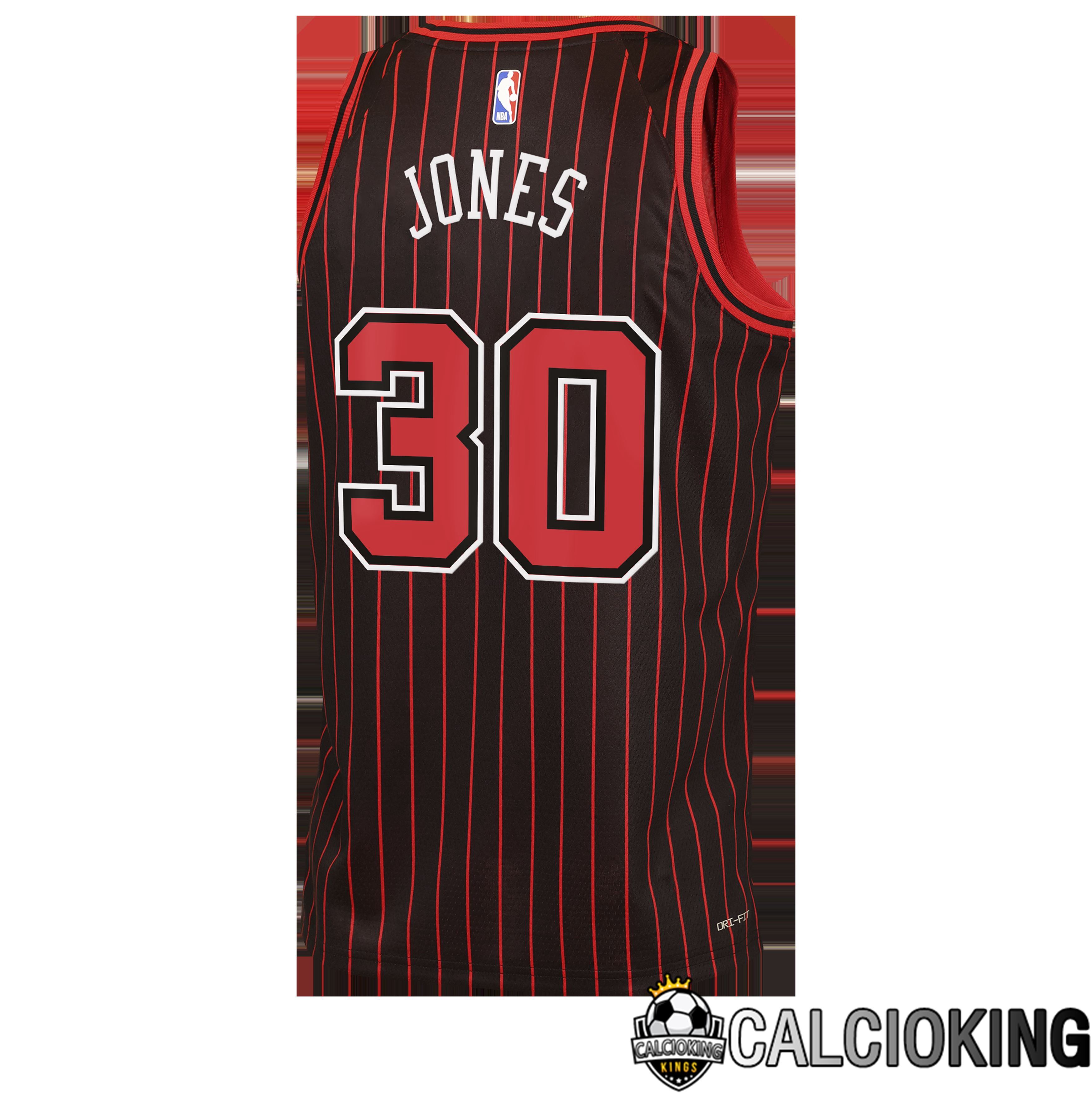 Maglia Jordan Brand Statement Edition Chicago Bulls - Nera - Tre Jones - Bambino