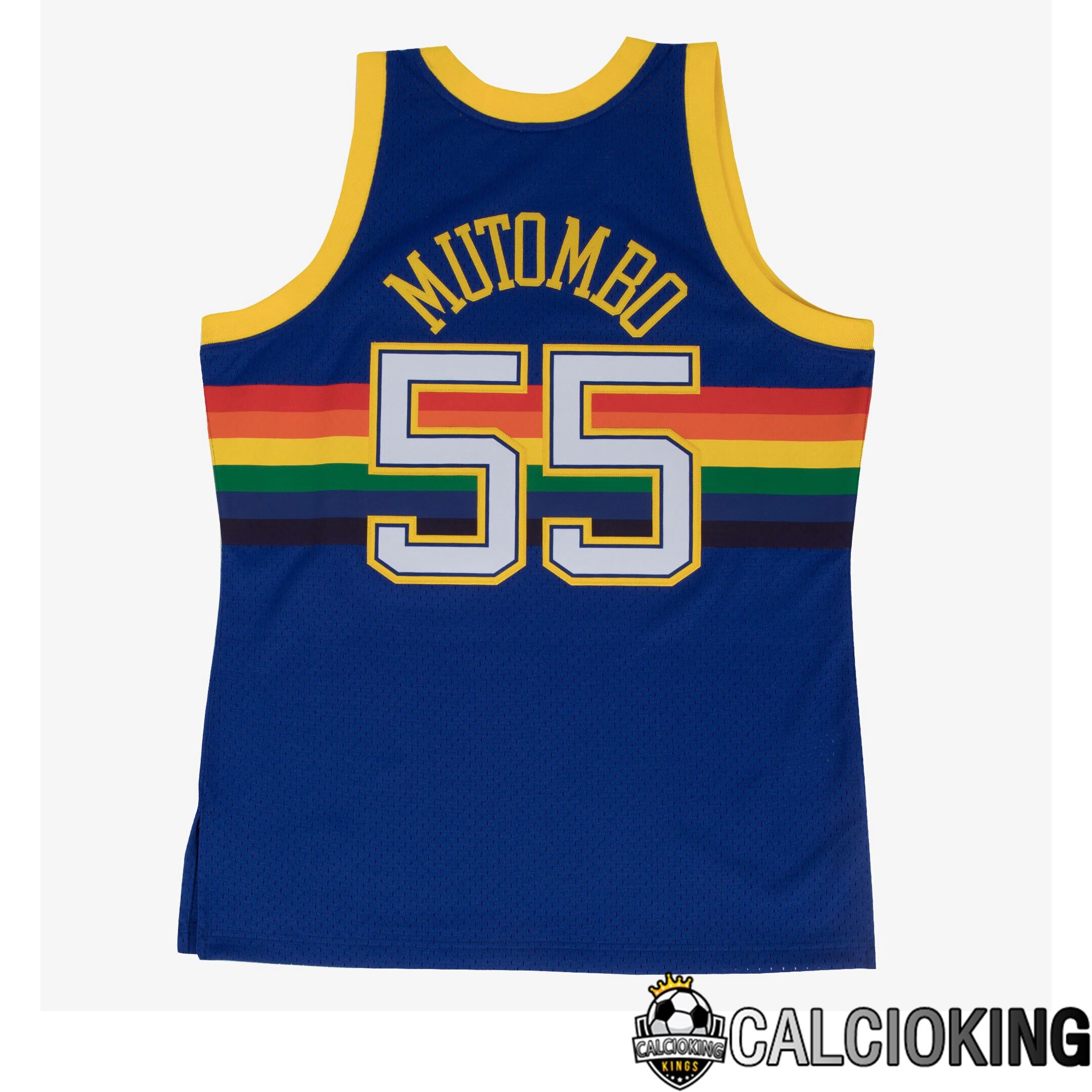 Maglia Swingman Mitchell & Ness Dei Denver Nuggets, Dikembe Mutombo, 1991-92