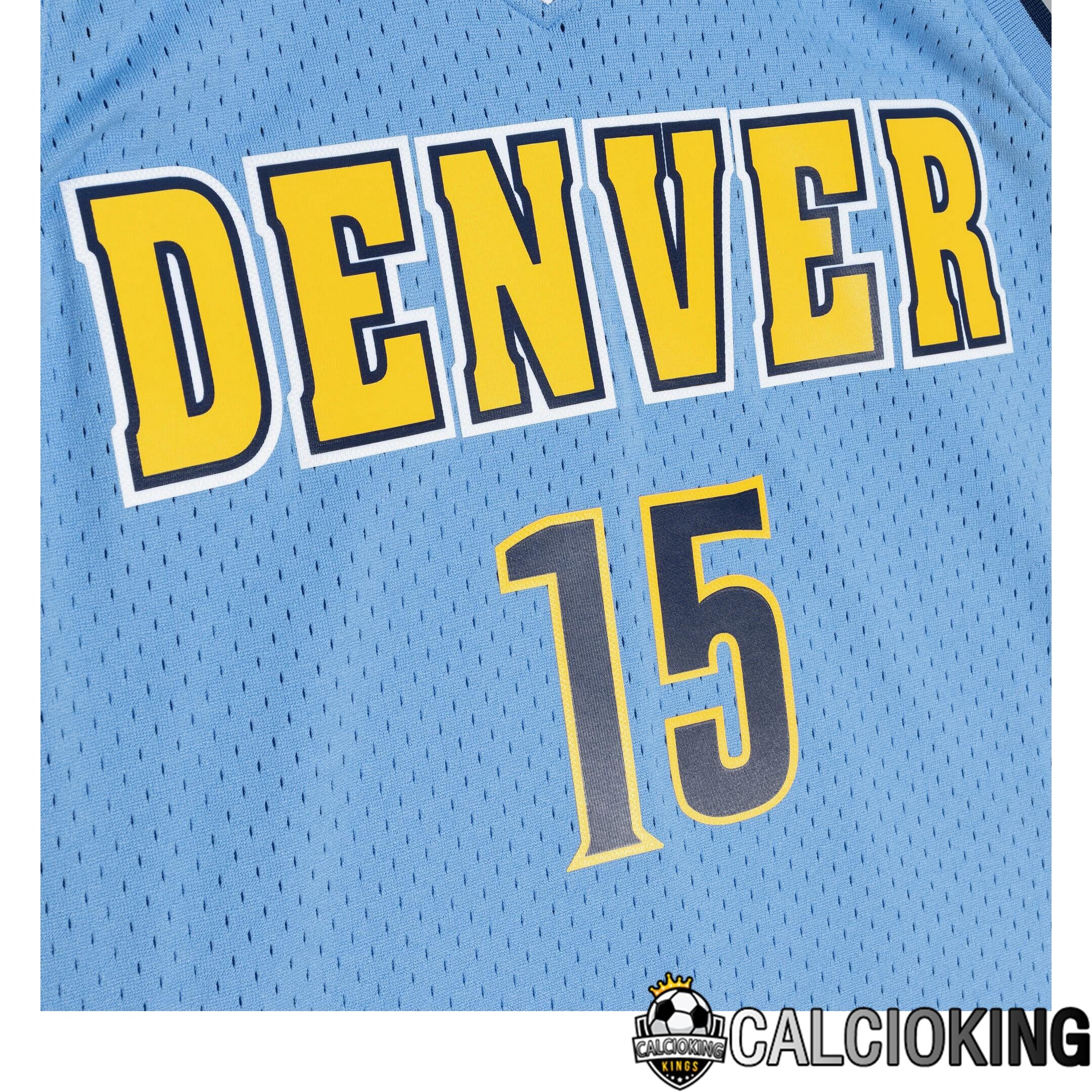 Maglia Swingman Dei Denver Nuggets Mitchell & Ness Road Nikola Jokic 2016