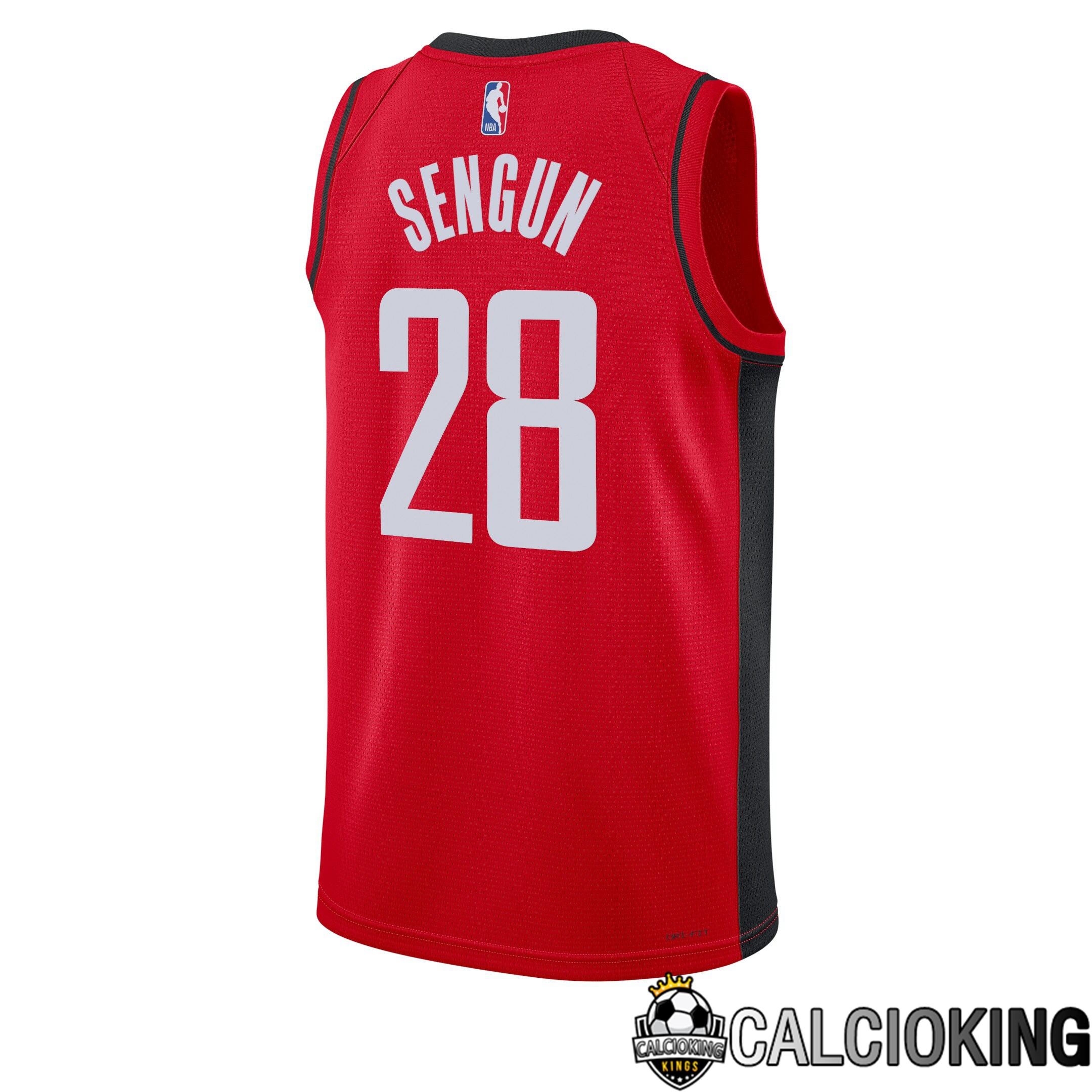 Maglia Houston Rockets Nike Icon Edition Swingman - Rossa - Alperen Sengun - Unisex