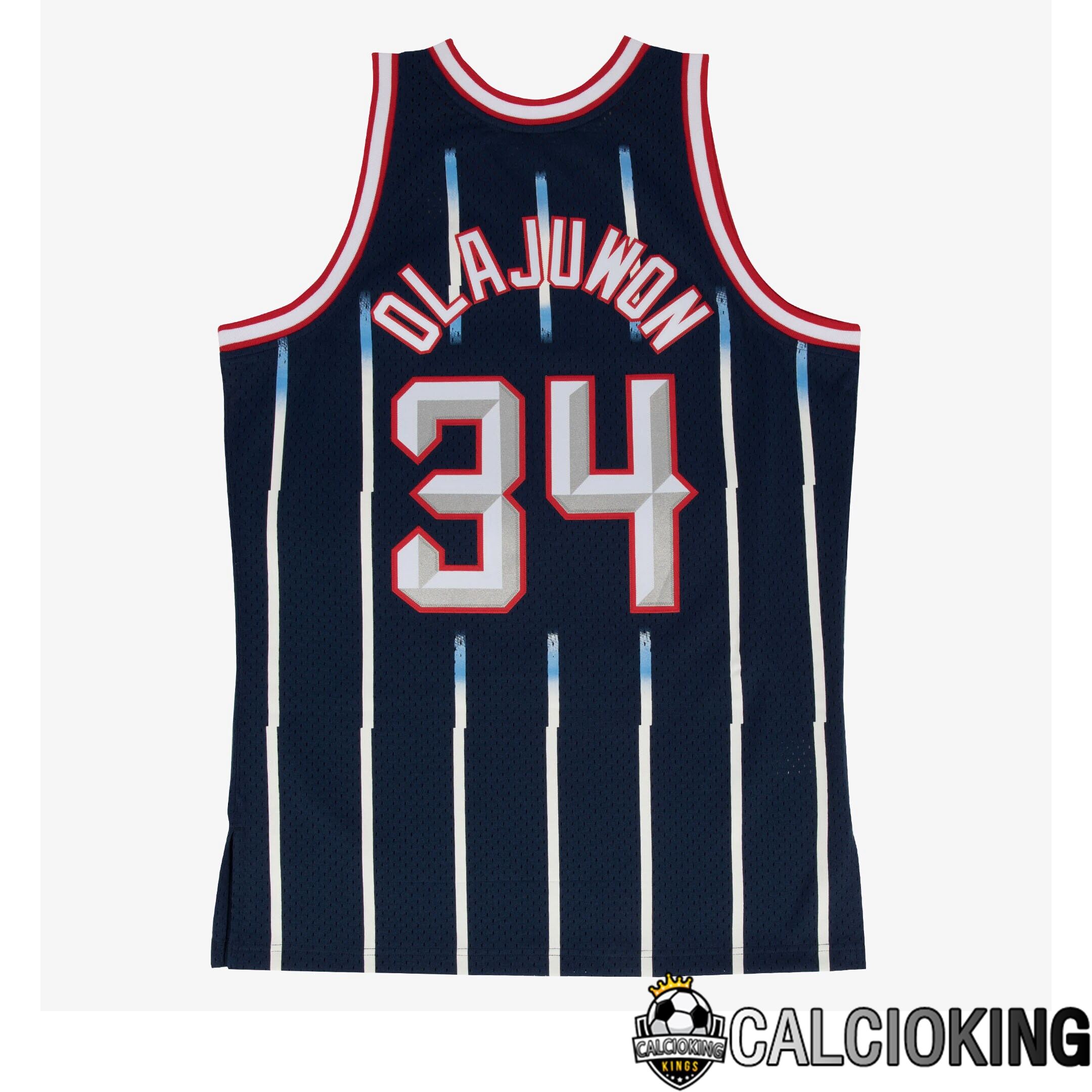 Maglia Swingman Mitchell & Ness Degli Houston Rockets, Hakeem Olajuwon, 1996-97