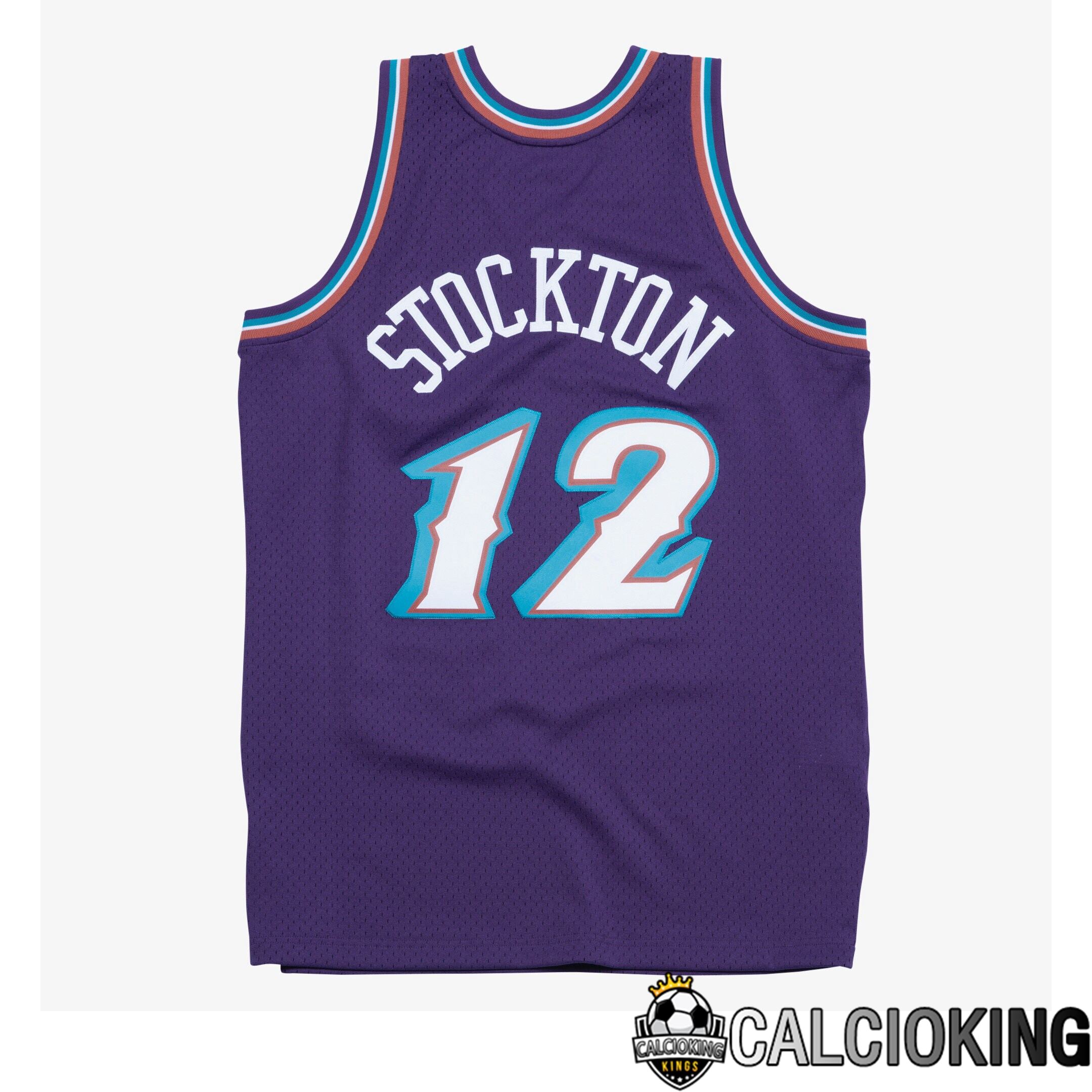 Maglia Swingman Mitchell & Ness Degli Utah Jazz, John Stockton, 1996-97