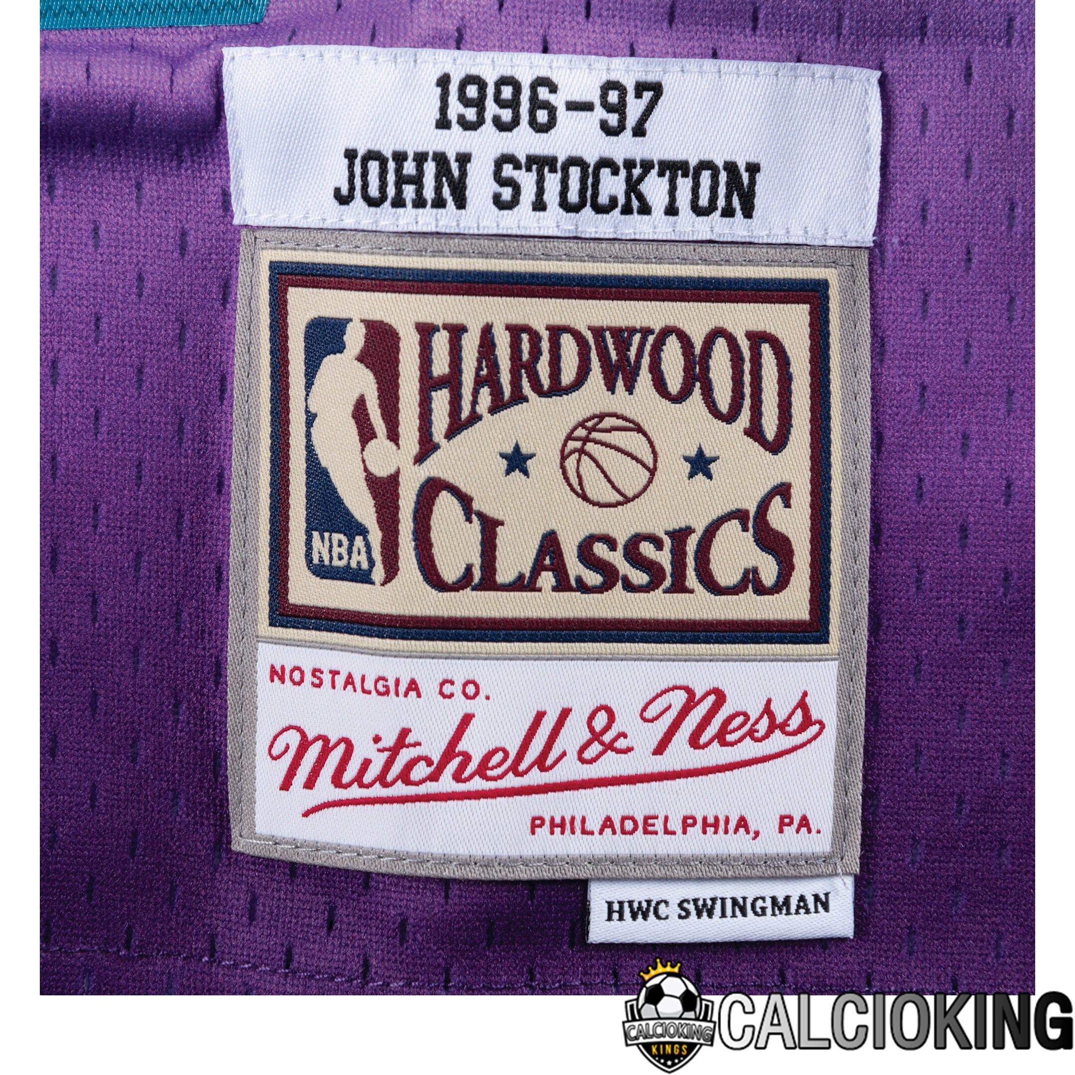 Maglia Swingman Mitchell & Ness Degli Utah Jazz, John Stockton, 1996-97