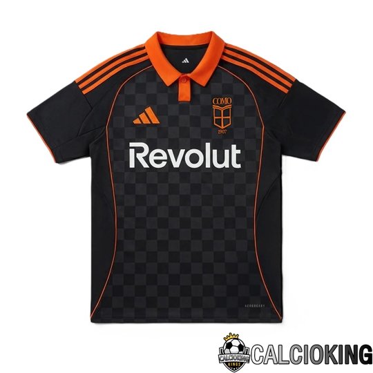 Comprare Maglia Calcio 2025 2026 2027 Personalizzazione,Tuta Da Calcio,Maglie De Calcio Retro Online | Maglie Calcio Como 1907 Terza Nero 2025/2026