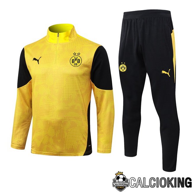 Comprare Maglia Calcio 2025 2026 2027 Personalizzazione,Tuta Da Calcio,Maglie De Calcio Retro Online | Insieme Tuta Calcio Dortmund BVB Giallo 2026/2027