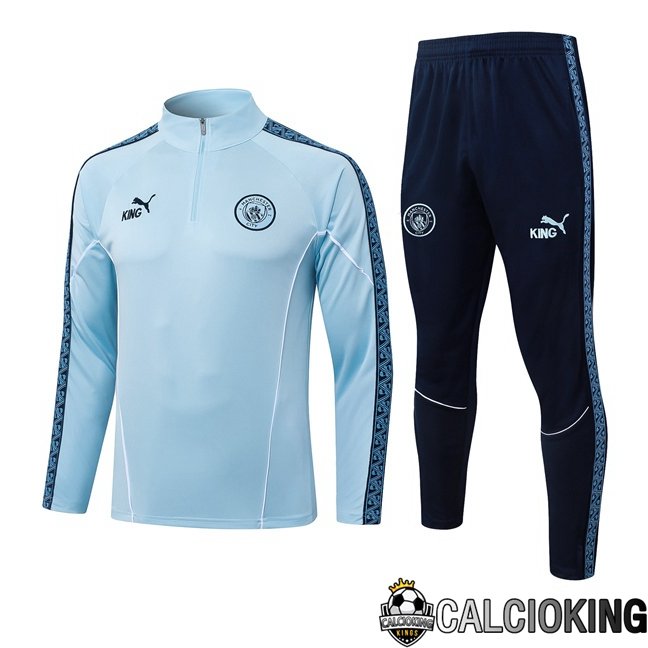 Comprare Maglia Calcio 2025 2026 2027 Personalizzazione,Tuta Da Calcio,Maglie De Calcio Retro Online | Insieme Tuta Calcio Manchester City Blu 2026/2027