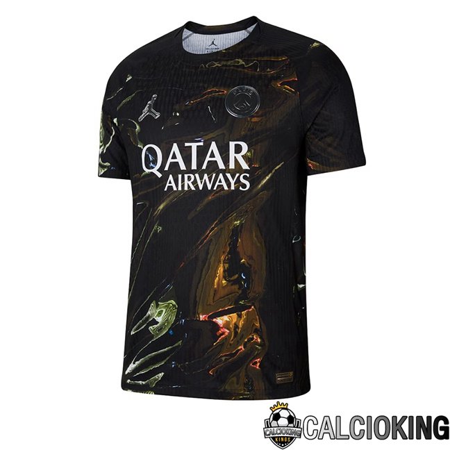 Comprare Maglia Calcio 2025 2026 2027 Personalizzazione,Tuta Da Calcio,Maglie De Calcio Retro Online | Maglie Calcio Paris PSG Edizione Speciale Nero 2025/2026