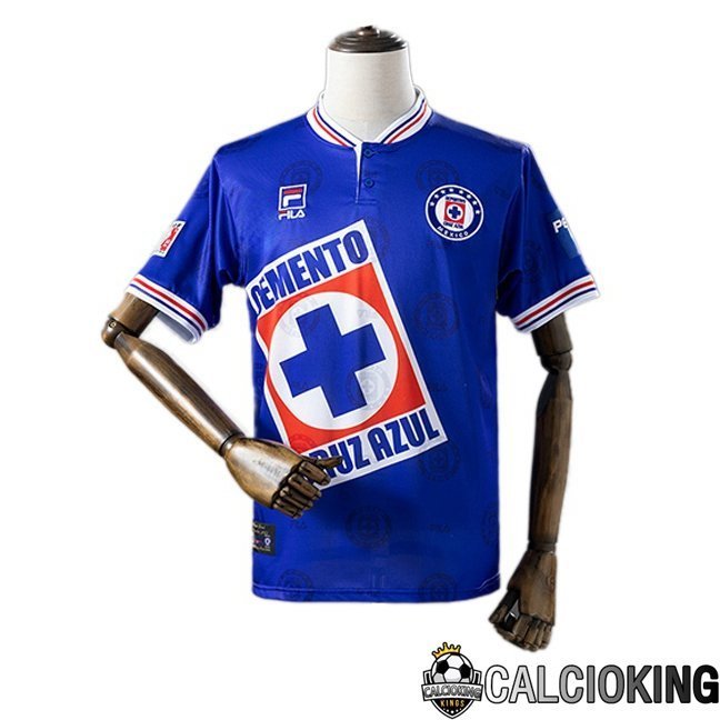 Maglie Calcio Cruz Azul Retro Prima Blu 1998