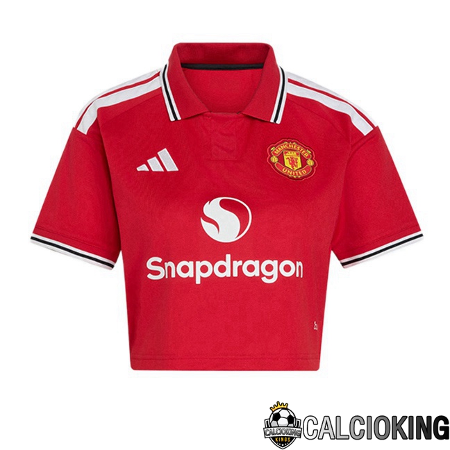 Maglie Calcio Manchester United Court Donna Prima Rosso 2026/2027