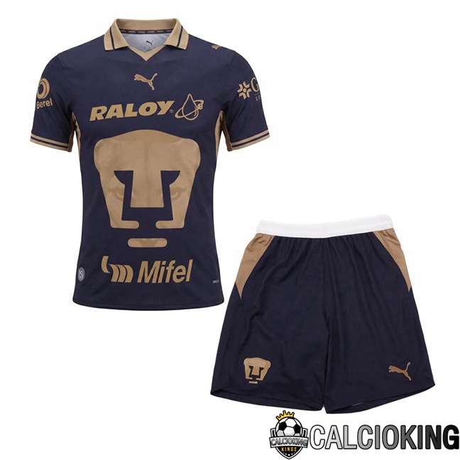 Maglie Calcio Pumas UNAM Bambino Prima Blu Reale 2026/2027