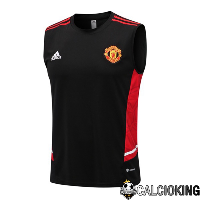 Comprare Maglia Calcio 2024 2025 2026 Personalizzazione,Tuta Da Calcio,Maglie De Calcio Retro Online | Canotta De Calcio Manchester United Nero 2022/2023