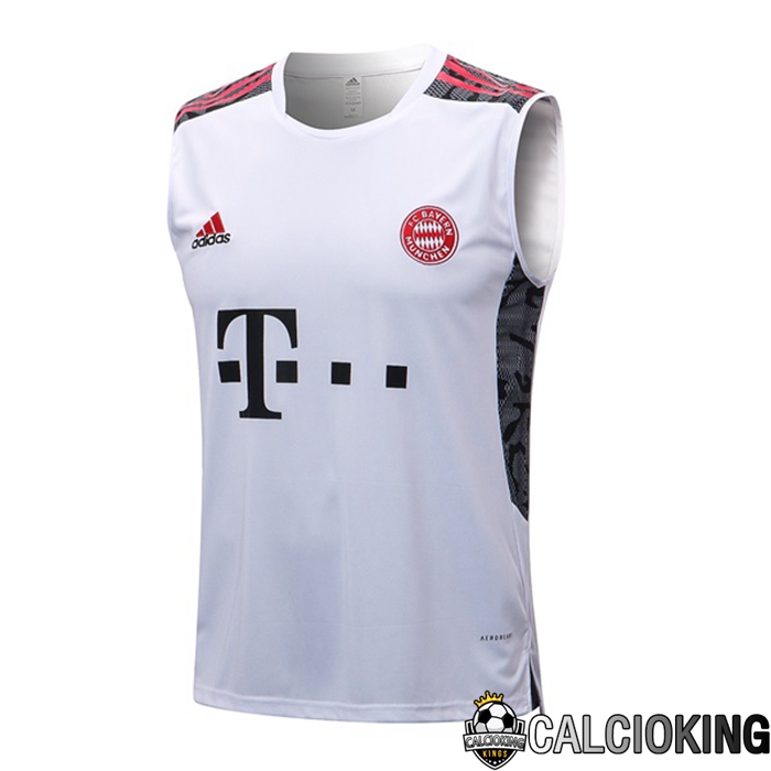 Comprare Maglia Calcio 2024 2025 2026 Personalizzazione,Tuta Da Calcio,Maglie De Calcio Retro Online | Canotta De Calcio Bayern Monaco Bianco 2022/2023
