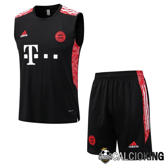 Comprare Maglia Calcio 2024 2025 2026 Personalizzazione,Tuta Da Calcio,Maglie De Calcio Retro Online | Canotta De Calcio Bayern Monaco + Pantaloncini Nero 2022/2023