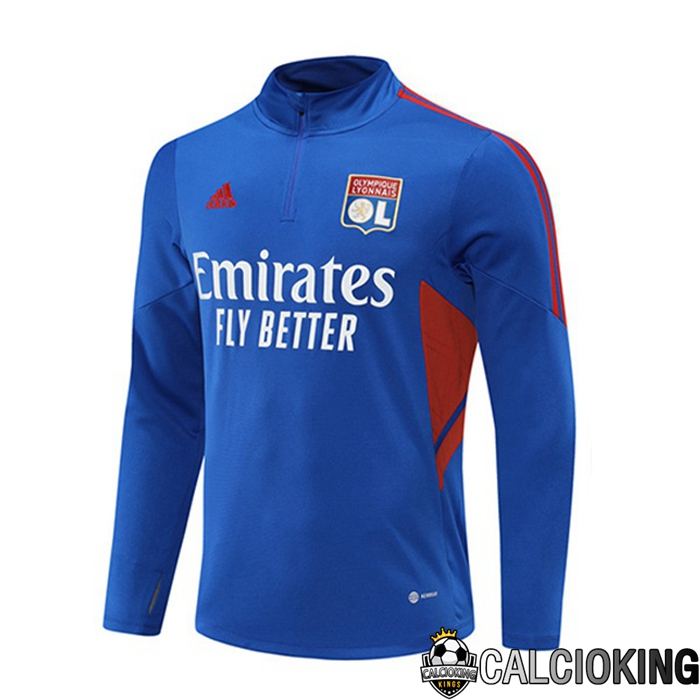 Felpa Allenamento Lyon OL Blu 2022/2023