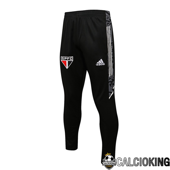 Comprare Maglia Calcio 2024 2025 2026 Personalizzazione,Tuta Da Calcio,Maglie De Calcio Retro Online | Pantaloni De Allenamento Sao Paulo FC Nero 2022/2023