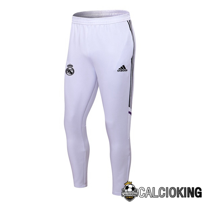 Comprare Maglia Calcio 2024 2025 2026 Personalizzazione,Tuta Da Calcio,Maglie De Calcio Retro Online | Pantaloni De Allenamento Real Madrid Bianco 22/23