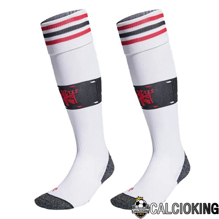 Comprare Maglia Calcio 2024 2025 2026 Personalizzazione,Tuta Da Calcio,Maglie De Calcio Retro Online | Calzini De Calcio Manchester United Seconda Bianco 2022/2023