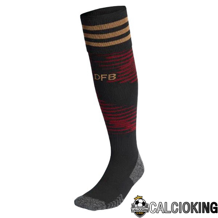 Comprare Maglia Calcio 2024 2025 2026 Personalizzazione,Tuta Da Calcio,Maglie De Calcio Retro Online | Calzini De Calcio Germania Seconda Nero 2022/2023