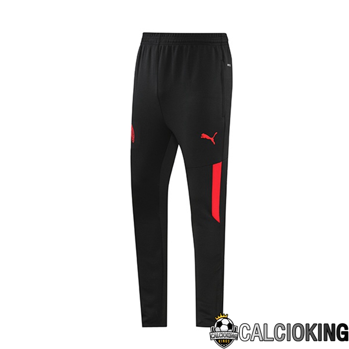 Comprare Maglia Calcio 2024 2025 2026 Personalizzazione,Tuta Da Calcio,Maglie De Calcio Retro Online | Pantaloni De Allenamento AC Milan Nero 2022/2023