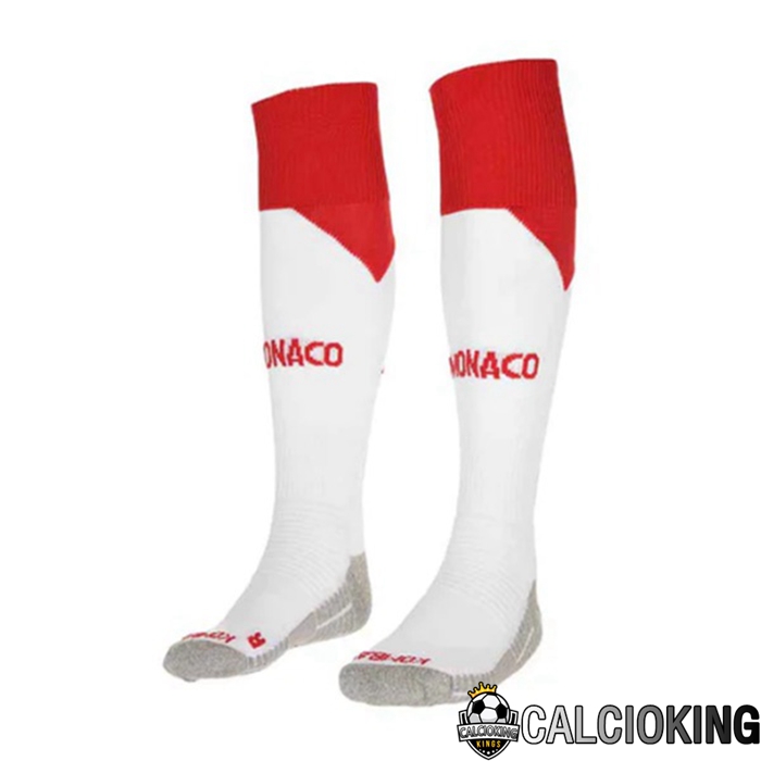 Comprare Maglia Calcio 2024 2025 2026 Personalizzazione,Tuta Da Calcio,Maglie De Calcio Retro Online | Calzini De Calcio AS Monaco Prima Rosso Bianco 2022/2023