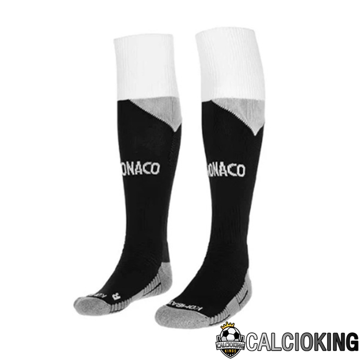 Comprare Maglia Calcio 2024 2025 2026 Personalizzazione,Tuta Da Calcio,Maglie De Calcio Retro Online | Calzini De Calcio AS Monaco Seconda Nero 2022/2023
