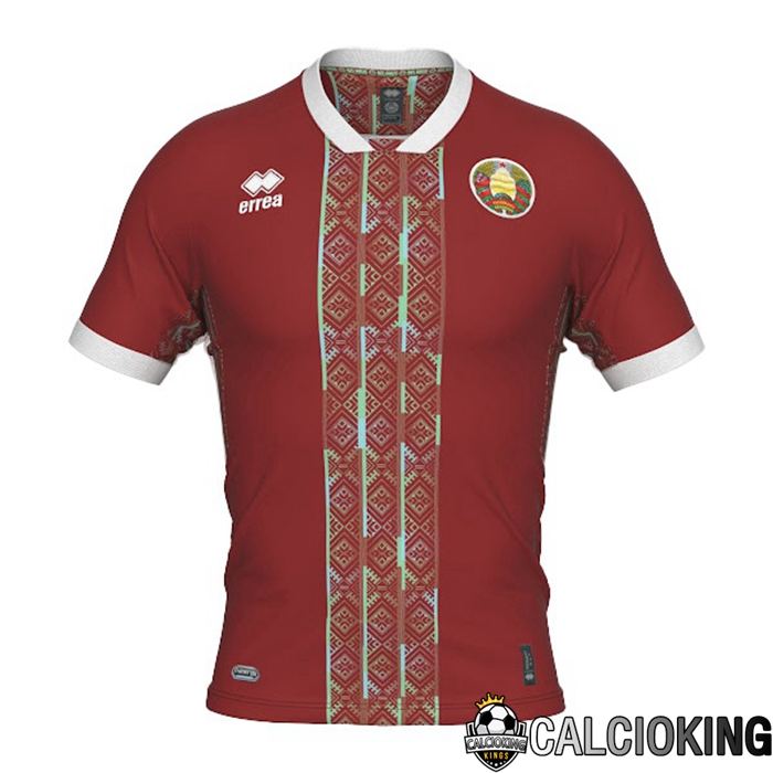 Maglia Calcio Bielorussia Prima Marrone 2023/2023