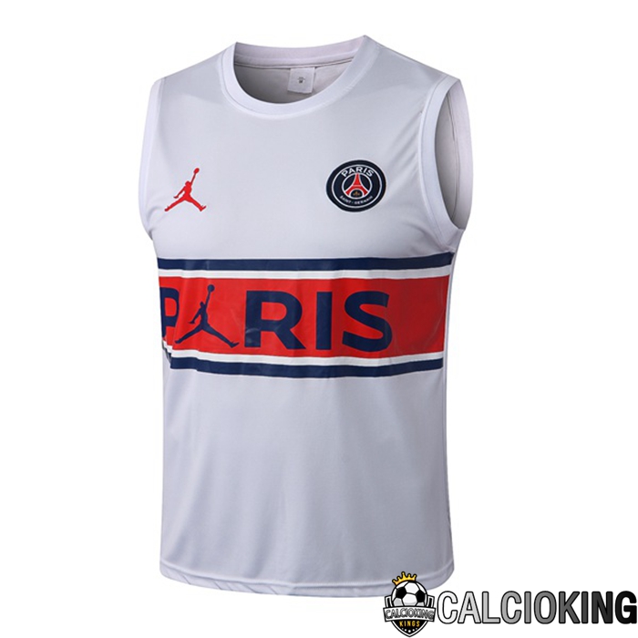 Comprare Maglia Calcio 2024 2025 2026 Personalizzazione,Tuta Da Calcio,Maglie De Calcio Retro Online | Canotta De Calcio Paris PSG Bianco 2022/2023
