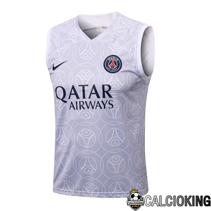 Comprare Maglia Calcio 2024 2025 2026 Personalizzazione,Tuta Da Calcio,Maglie De Calcio Retro Online | Canotta De Calcio Paris PSG Bianco 2022/2023