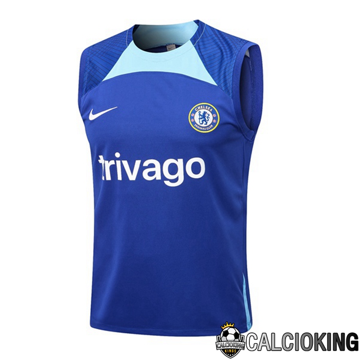 Comprare Maglia Calcio 2024 2025 2026 Personalizzazione,Tuta Da Calcio,Maglie De Calcio Retro Online | Canotta De Calcio FC Chelsea Blu 2022/2023