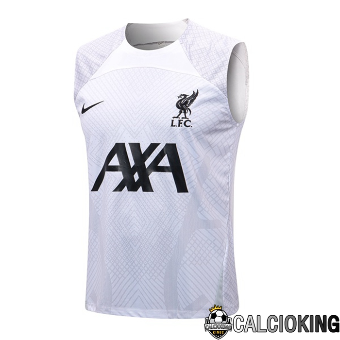 Comprare Maglia Calcio 2024 2025 2026 Personalizzazione,Tuta Da Calcio,Maglie De Calcio Retro Online | Canotta De Calcio FC Liverpool Bianco 2022/2023