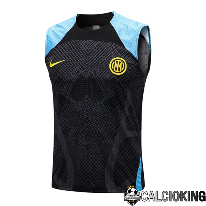 Comprare Maglia Calcio 2024 2025 2026 Personalizzazione,Tuta Da Calcio,Maglie De Calcio Retro Online | Canotta De Calcio Inter Milan Nero 2022/2023