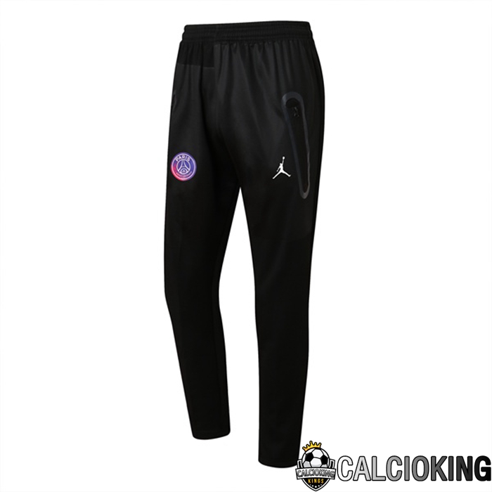 Comprare Maglia Calcio 2024 2025 2026 Personalizzazione,Tuta Da Calcio,Maglie De Calcio Retro Online | Pantaloni De Allenamento JORDAN Paris PSG Nero 2022/2023