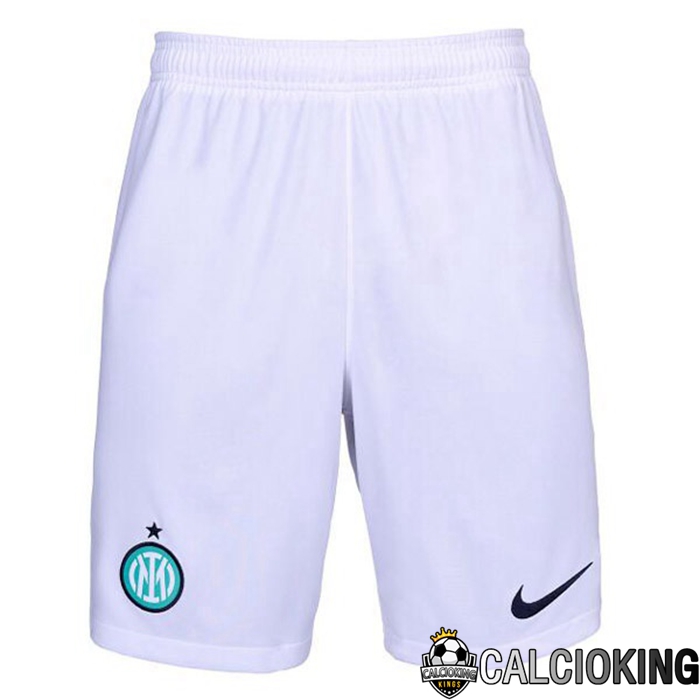 Comprare Maglia Calcio 2024 2025 2026 Personalizzazione,Tuta Da Calcio,Maglie De Calcio Retro Online | Pantaloncini De Calcio Inter Milan Seconda Bianco 2022/2023