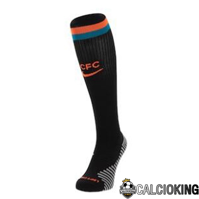 Comprare Maglia Calcio 2024 2025 2026 Personalizzazione,Tuta Da Calcio,Maglie De Calcio Retro Online | Calzini De Calcio FC Chelsea Terza Nero 2022/2023
