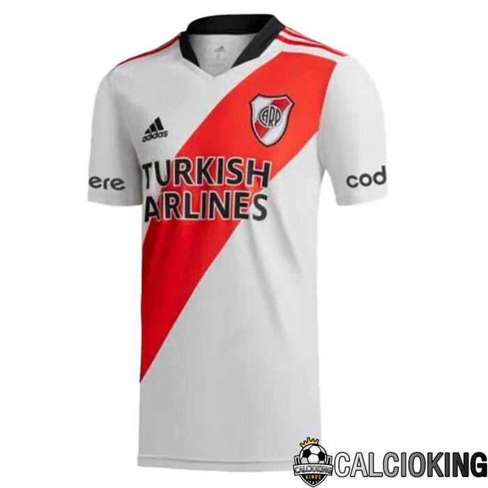 Maglia Calcio River Plate Prima Bianco Rosso 2022/2023