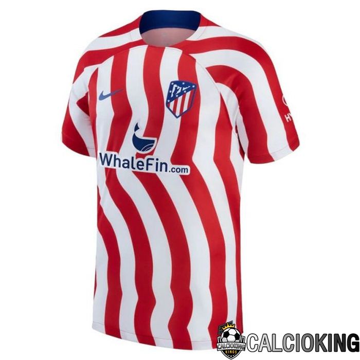 Insieme Maglia Calcio Atletico Madrid Prima (Pantaloncini + Calzini) 2022/2023