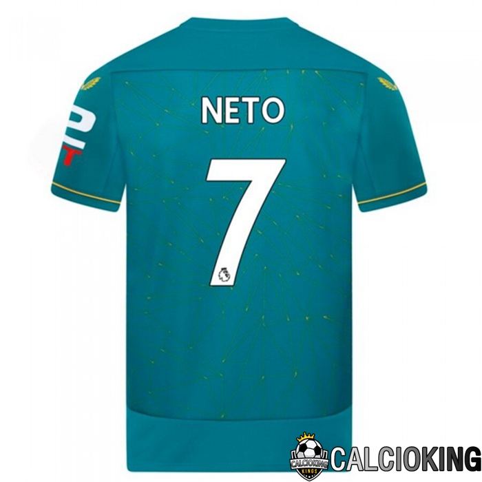 Maglia Calcio Wolves (NETO 7) Seconda 2022/2023