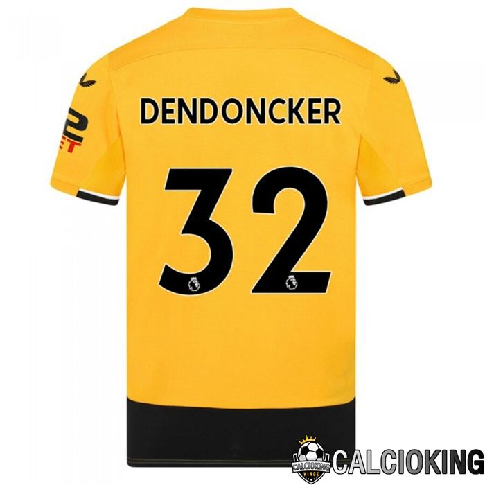 Maglia Calcio Wolves (DENDONCKER 32) Prima 2022/2023